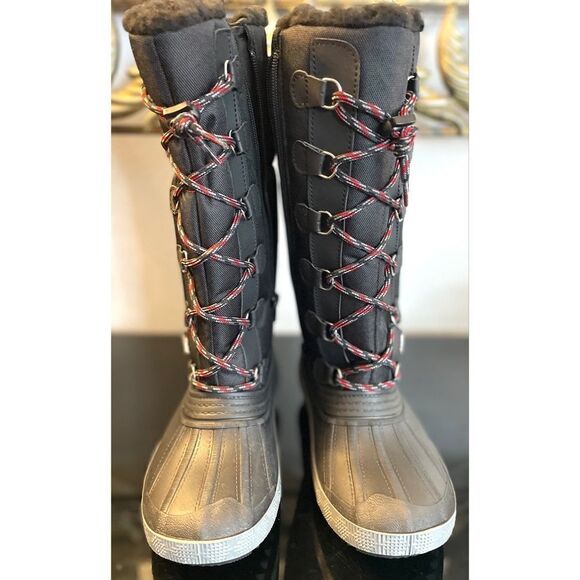 Pajar Canada 1963 Lady Waterproof Black Winter Boots WMS US SIZE 7 EUR 37 NEW - Picture 1 of 15